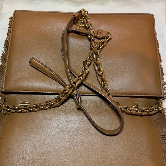 Salvatore Ferragamo Ginny Vara Fringe Crossbody - Picture 9 of 11